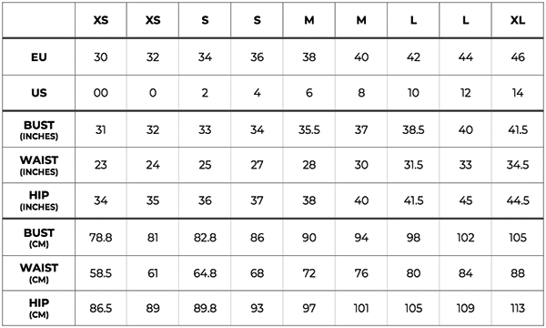 Size Guide